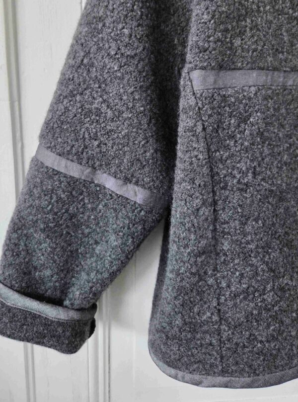 Cardigan Teddy Gris Anthracite – Image 3